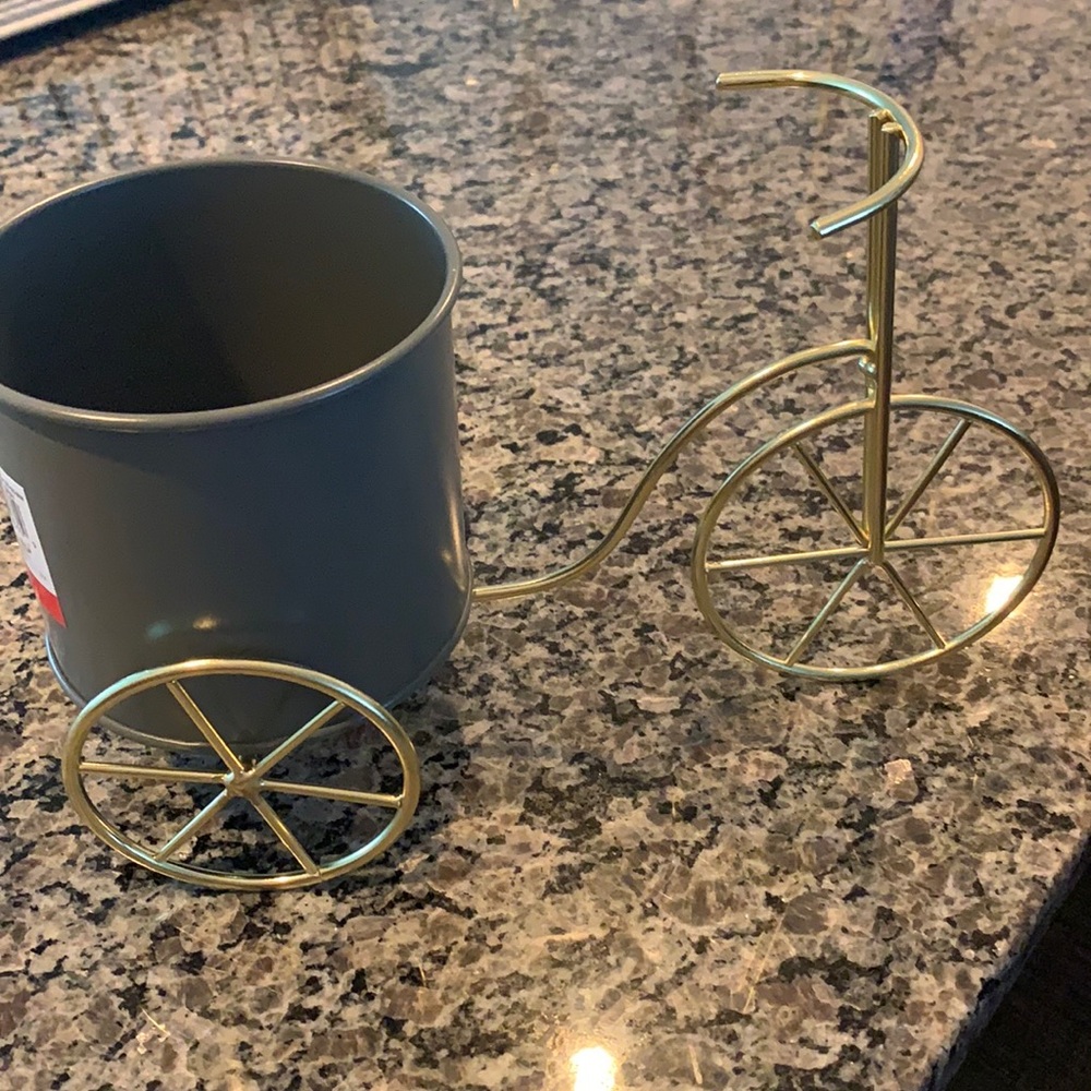 Target bicycle planter